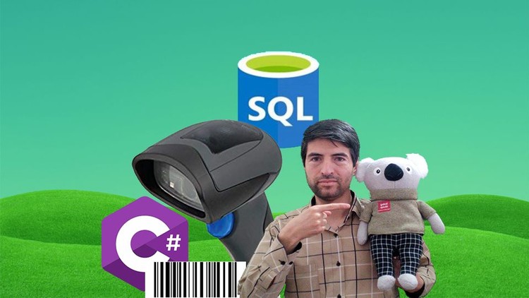Using Barcode Scanner in C# and SQL, SQL Server Database Course