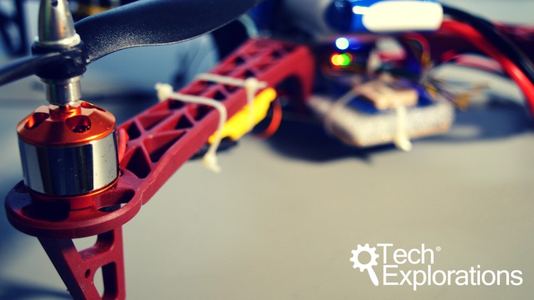 Tech Explorations Make an Open Source Drone Course Site A fun project in which you learn about drones by making one. Use the Pixhawk or Multiwii AIO flight controllers