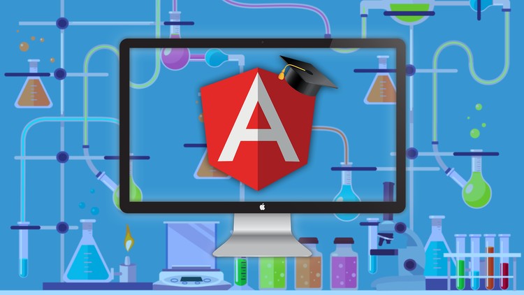 Angular 8 Advanced MasterClass & FREE E-Book Course Site Covers Angular 8 - Build Your Own Library, Learn Advanced Angular 8 Features