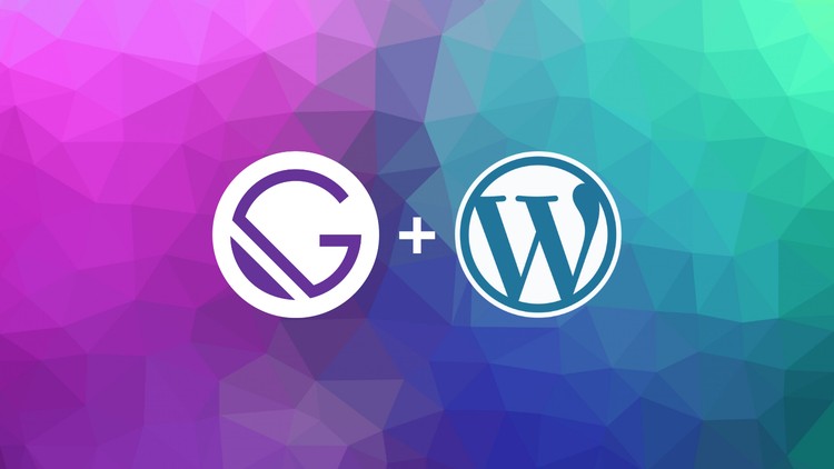 Gatsby JS: Build static sites with React Wordpress & GraphQL Course The Gatsby & WordPress stack! Learn Gatsby and generate super-fast Gatsby static sites with a WordPress backend.