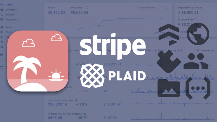 Build Full Stack iOS Ecommerce App With Plaid and Stripe Course Catalog Build an iOS client app and deploy a React admin web app. Learn how to use the Firebase suite, Stripe, and Plaid.