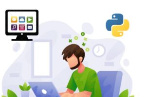 Build desktop application using Tkinter and Python Course Learn Tkinter from scratch, SqLite3, Pillow, Tensorflow (deploy DL model), create an audiobook, and more.