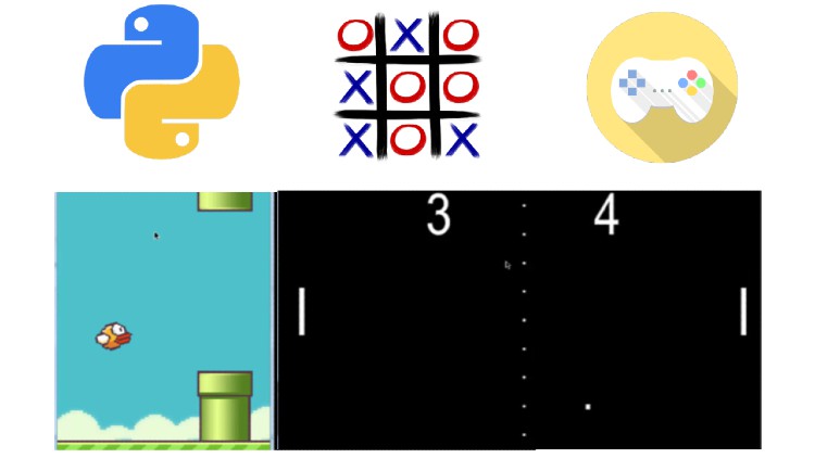 Learn Python By building Games in Python Learn to code In Python by Develop & Build Games in Python, Python Basics, Python OOP, Python Games Projects