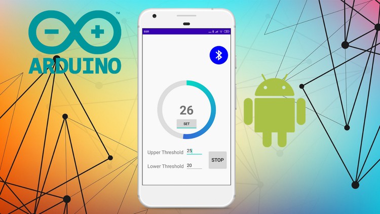 Android Studio for Arduino: Temperature Control