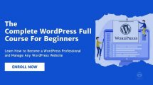 The Complete WordPress Full Course for Beginners